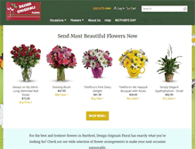 Tablet Screenshot of designoriginalsfloral.com